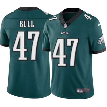 Ronnie Bull #47 Eagles Cheap Green Jersey