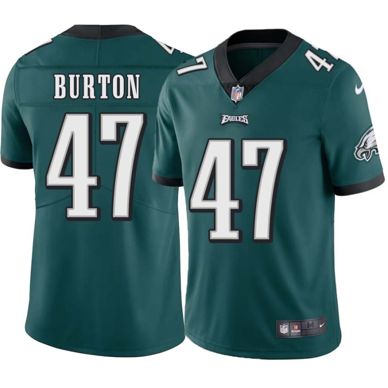 Trey Burton #47 Eagles Cheap Green Jersey