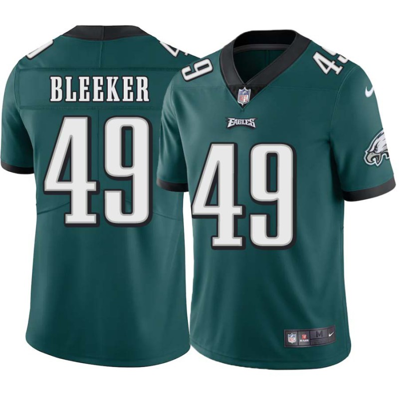 Mel Bleeker #49 Eagles Cheap Green Jersey