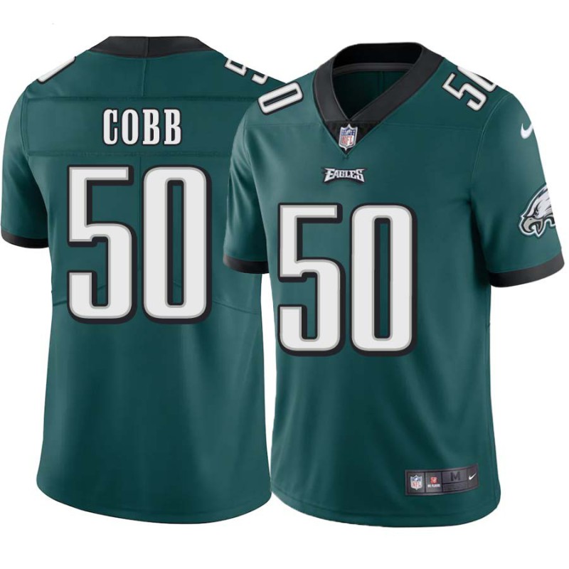 Garry Cobb #50 Eagles Cheap Green Jersey