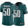 Zeke Moreno #50 Eagles Cheap Green Jersey