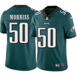 Guy Morriss #50 Eagles Cheap Green Jersey