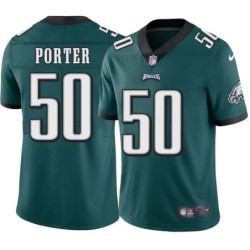 Ron Porter #50 Eagles Cheap Green Jersey