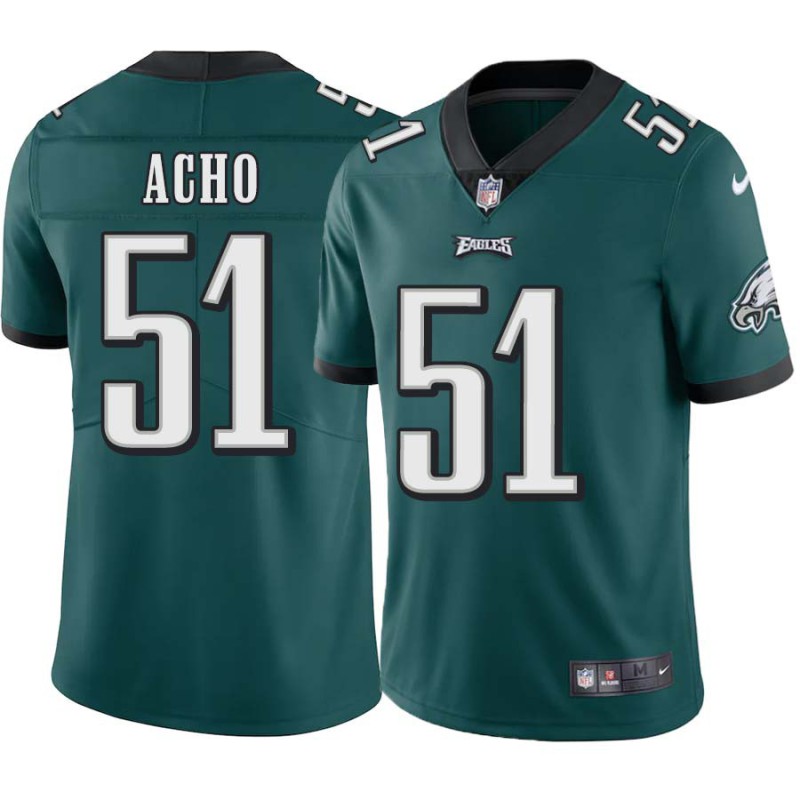 Emmanuel Acho #51 Eagles Cheap Green Jersey