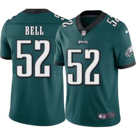 Todd Bell #52 Eagles Cheap Green Jersey