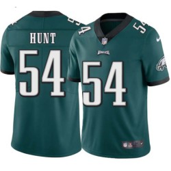 Calvin Hunt #54 Eagles Cheap Green Jersey