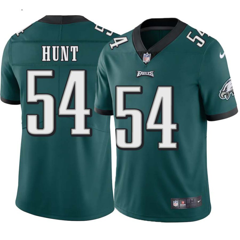 Calvin Hunt #54 Eagles Cheap Green Jersey