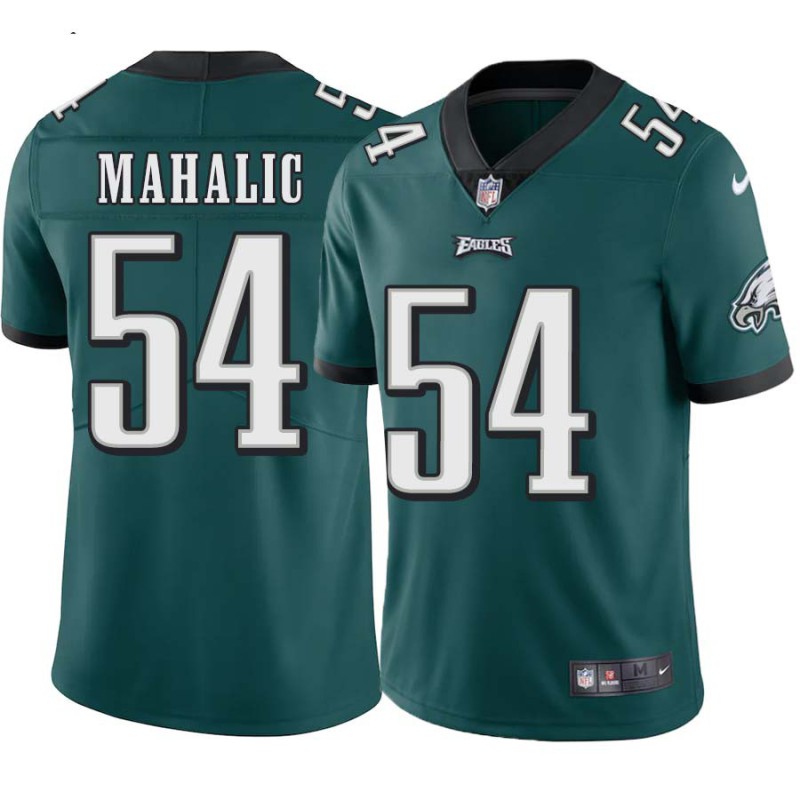 Drew Mahalic #54 Eagles Cheap Green Jersey