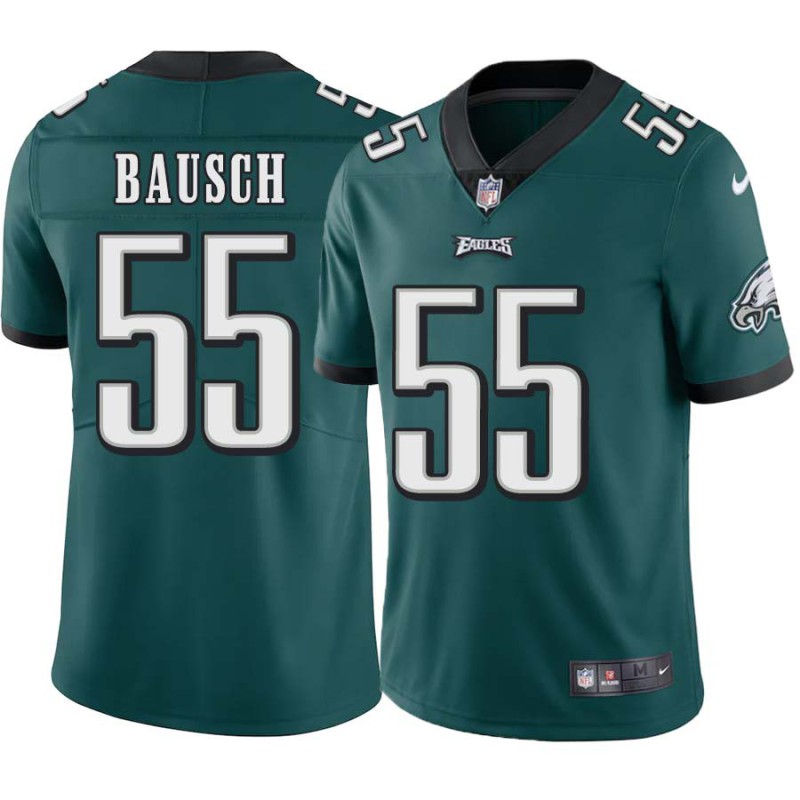 Frank Bausch #55 Eagles Cheap Green Jersey