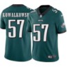 Scott Kowalkowski #57 Eagles Cheap Green Jersey