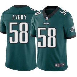 Genard Avery #58 Eagles Cheap Green Jersey