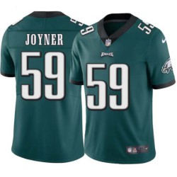 Seth Joyner #59 Eagles Cheap Green Jersey