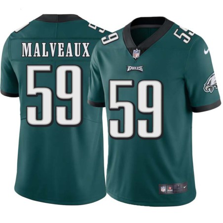 Cameron Malveaux #59 Eagles Cheap Green Jersey