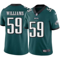 Joel Williams #59 Eagles Cheap Green Jersey