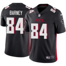 Falcons #84 Milton Barney Football Jersey -Black