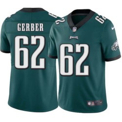 Woody Gerber #62 Eagles Cheap Green Jersey