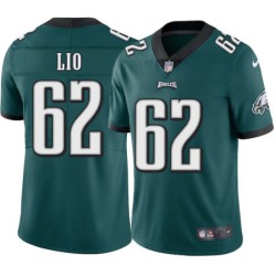 Augie Lio #62 Eagles Cheap Green Jersey