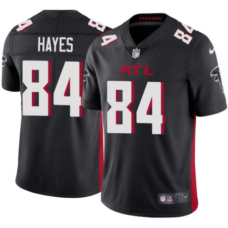 Falcons #84 Mercury Hayes Football Jersey -Black