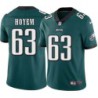 Lynn Hoyem #63 Eagles Cheap Green Jersey