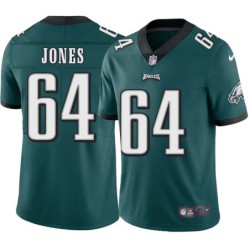 Joe Jones #64 Eagles Cheap Green Jersey