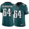 Bob McDonough #64 Eagles Cheap Green Jersey