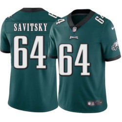 George Savitsky #64 Eagles Cheap Green Jersey