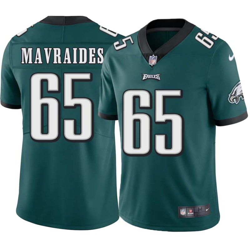 Menil Mavraides #65 Eagles Cheap Green Jersey