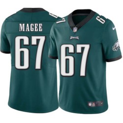 John Magee #67 Eagles Cheap Green Jersey