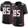 Falcons #85 Kwante Hampton Football Jersey -Black