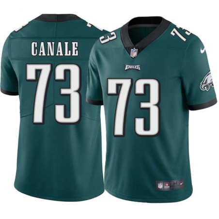 Rocco Canale #73 Eagles Cheap Green Jersey