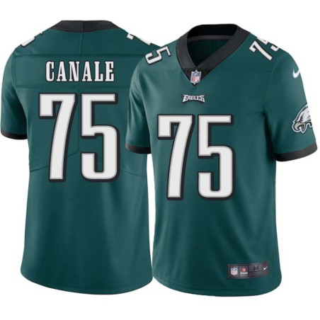 Rocco Canale #75 Eagles Cheap Green Jersey