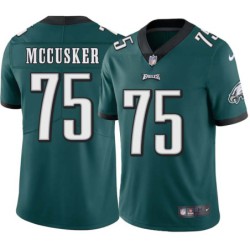 Jim McCusker #75 Eagles Cheap Green Jersey