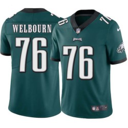 John Welbourn #76 Eagles Cheap Green Jersey