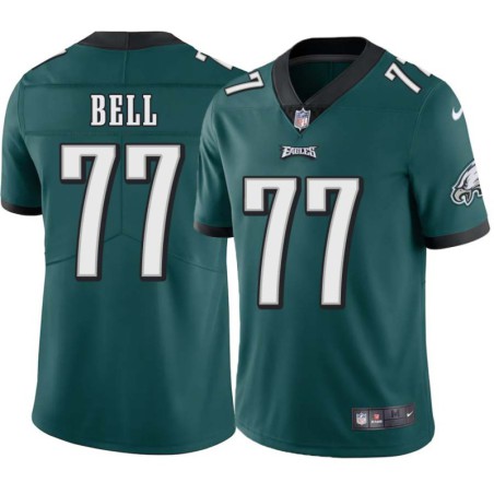 Demetress Bell #77 Eagles Cheap Green Jersey