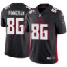 Falcons #86 Brian Finneran Football Jersey -Black