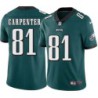 Rob Carpenter #81 Eagles Cheap Green Jersey