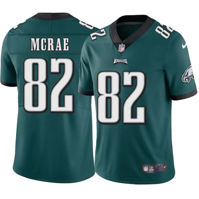 Jerrold McRae #82 Eagles Cheap Green Jersey