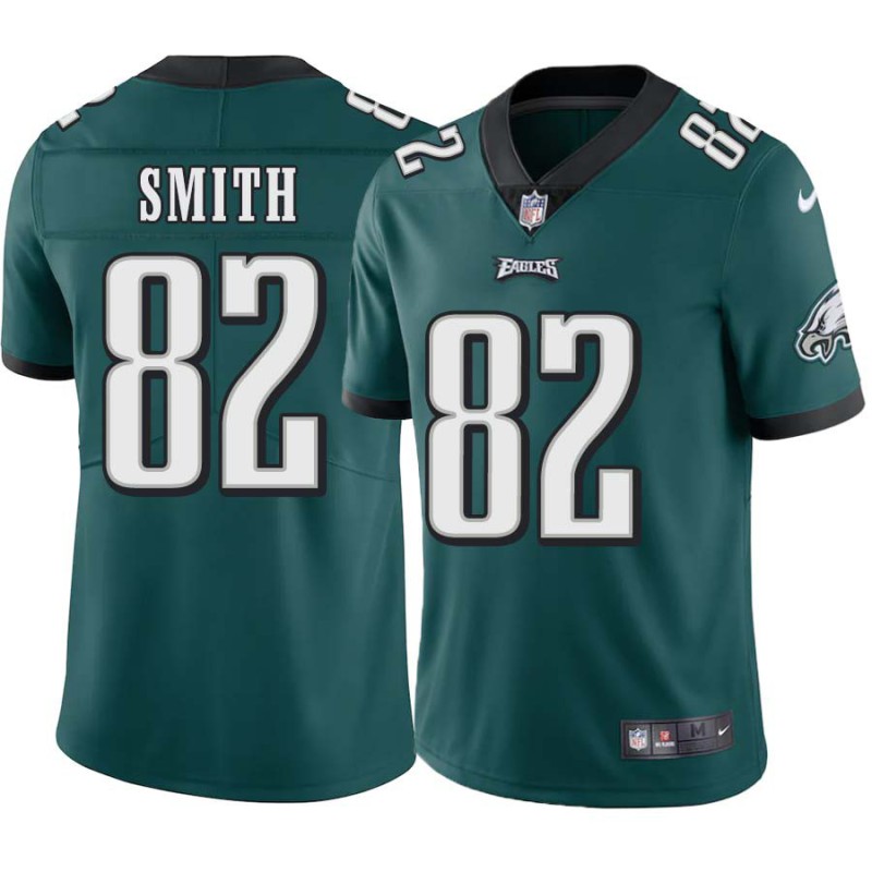 Alex Smith #82 Eagles Cheap Green Jersey