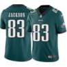 Kenny Jackson #83 Eagles Cheap Green Jersey