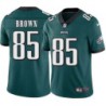 Na Brown #85 Eagles Cheap Green Jersey