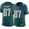 Eric Bailey #87 Eagles Cheap Green Jersey