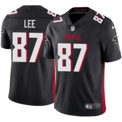 Falcons #87 Danzell Lee Football Jersey -Black