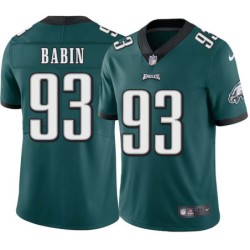 Jason Babin #93 Eagles Cheap Green Jersey