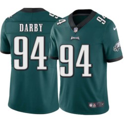 Byron Darby #94 Eagles Cheap Green Jersey