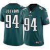 Bill Johnson #94 Eagles Cheap Green Jersey