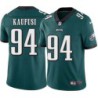 Steve Kaufusi #94 Eagles Cheap Green Jersey