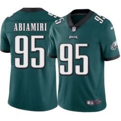 Victor Abiamiri #95 Eagles Cheap Green Jersey