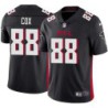 Falcons #88 Arthur Cox Football Jersey -Black