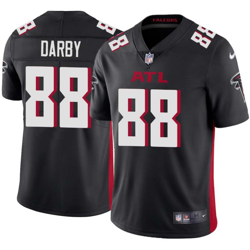 Falcons #88 Frank Darby Football Jersey -Black