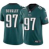 Brodrick Bunkley #97 Eagles Cheap Green Jersey